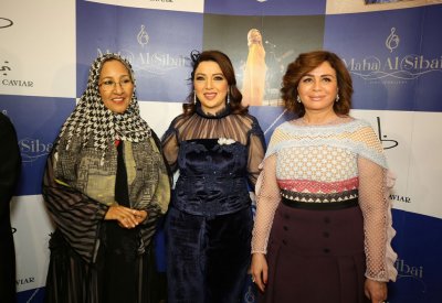 الهام شاهين ضيفة أمسية اناث من ضوء في دبي