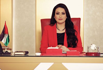 نشوى الرويني سيدة أعمال العام من أريبيان بزنس السعودية