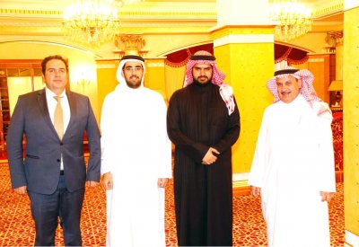 سمو الشيخ عيسى بن علي يستقبل نظيره السعودي 