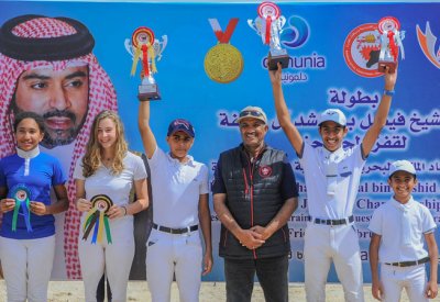 بطولة فيصل بن راشد لقفز الحواجز تشهد منافسات مثيرة