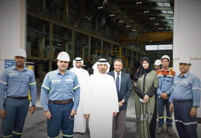 الرئيس التنفيذي للمجلس الأعلى للبيئة يزور شركة (جارمكو) ويطلع على مشروع التوسعة  