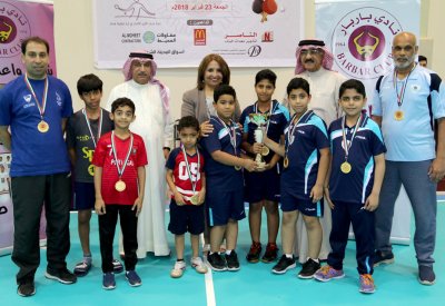 حياة بنت عبدالعزيز تتوج توبلي بلقب دورة باربار الأولى لأشبال كرة الطاولة