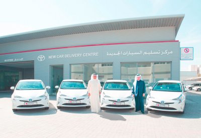 درة البحرين تختار تويوتا Prius