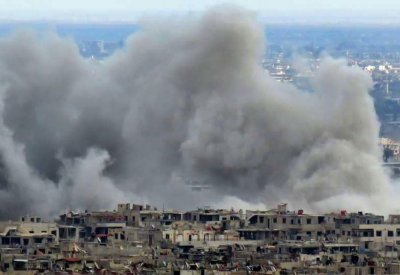 مقترح الهدنة الروسي يفشل في وقف قصف الغوطة