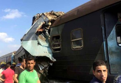 قتلى في تصادم قطارين بمصر