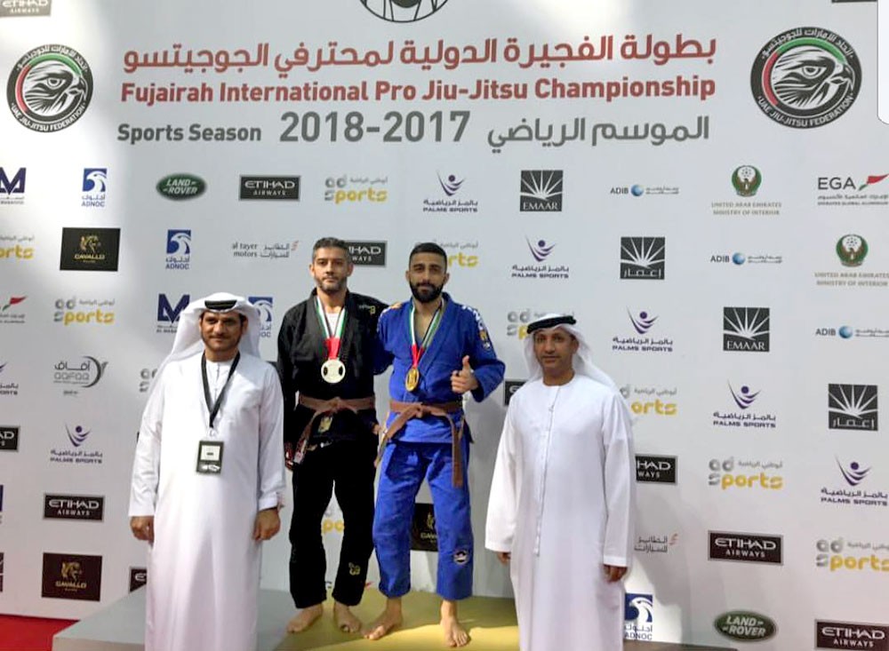 ذهبية جديدة لمنتخب الجوجيتسو في بطولة الفجيرة الدولية