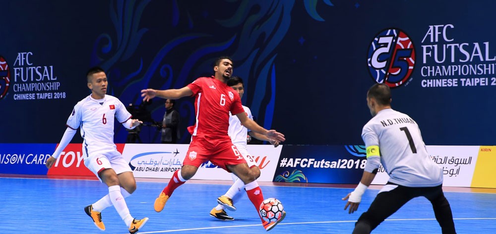 "أحمر الصالات" يخسر من فيتنام في كأس آسيا