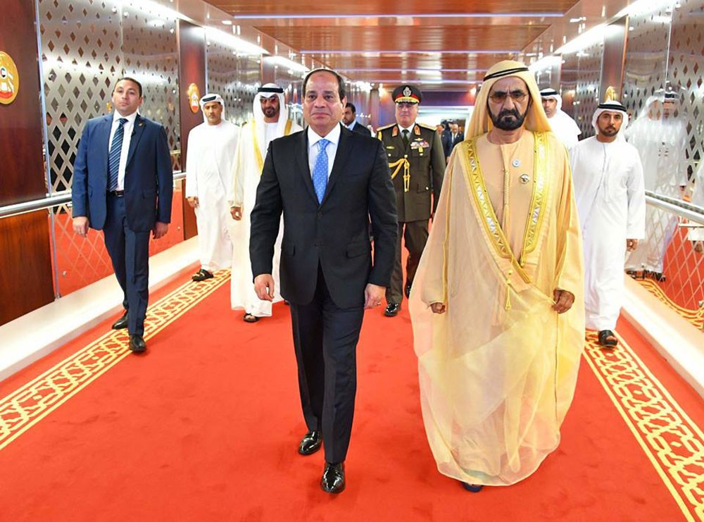 استراتيجية مصرية إماراتية لمنع وصول السلاح للإرهابيين