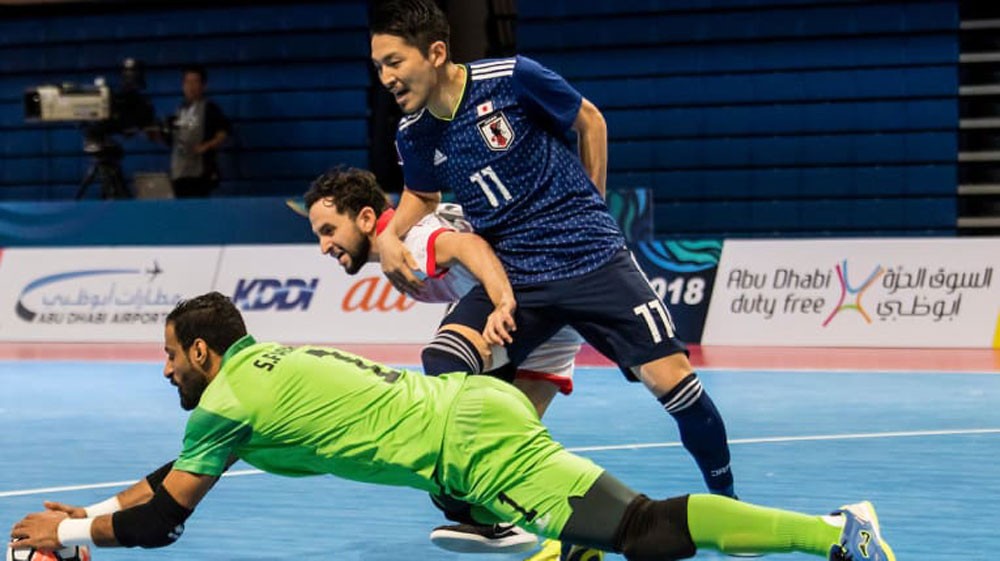منتخب الصالات يخسر من اليابان ويودع كأس آسيا