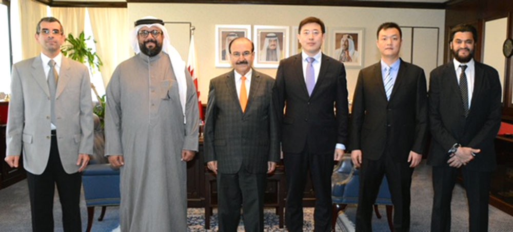 ميرزا يبحث آفاق التعاون في الطاقة المتجددة مع شركة TBEA الصينية