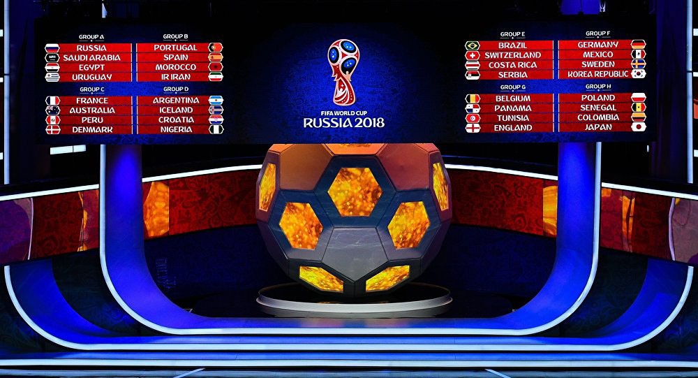 "الفيفا" يعلن قائمة مواقع معسكرات المنتخبات المشاركة في كأس العالم 2018