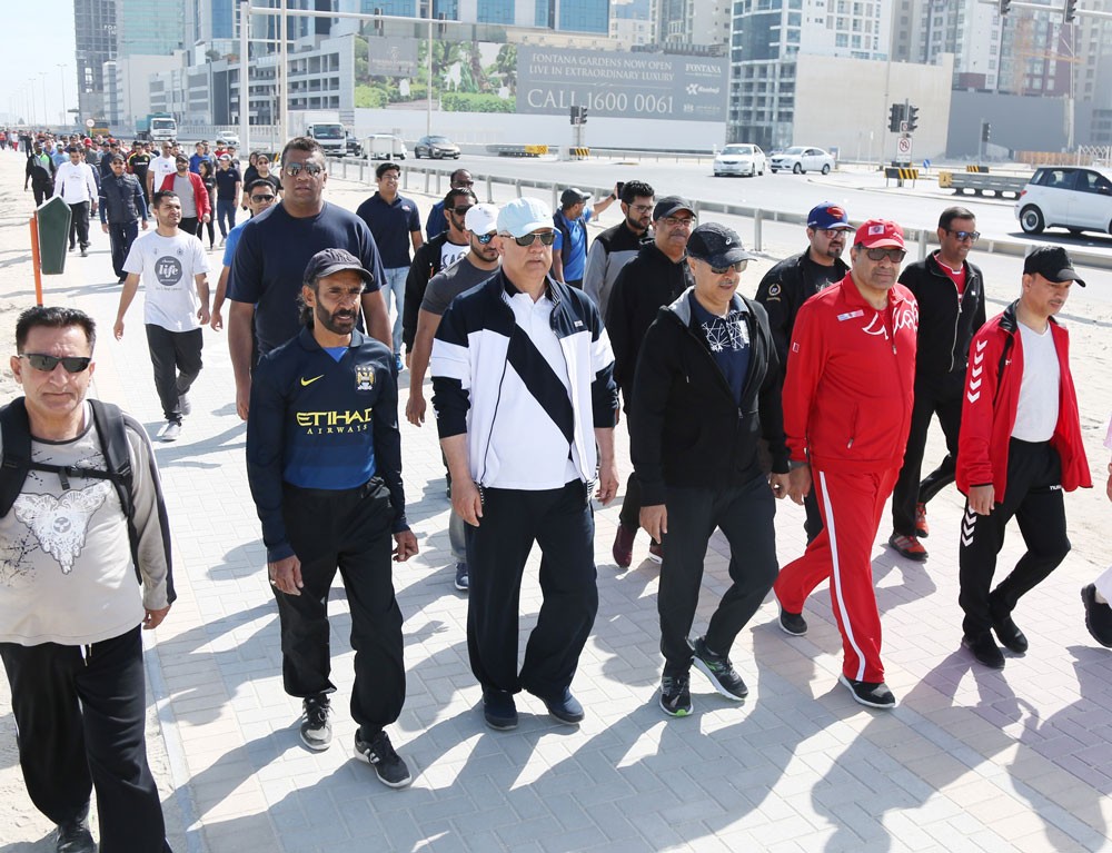 محافظ العاصمة: يوم البحرين الرياضي يترجم دعم الحكومة لرفع مستوى الصحة
