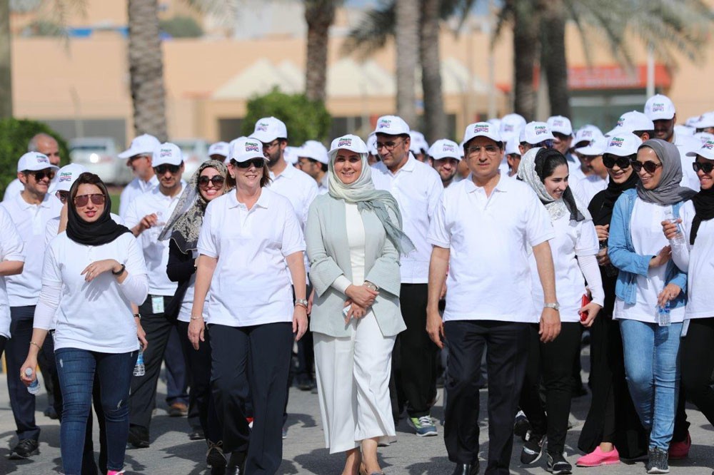 جيبك تنظم يوماً للمشي بمناسبة يوم البحرين الرياضي