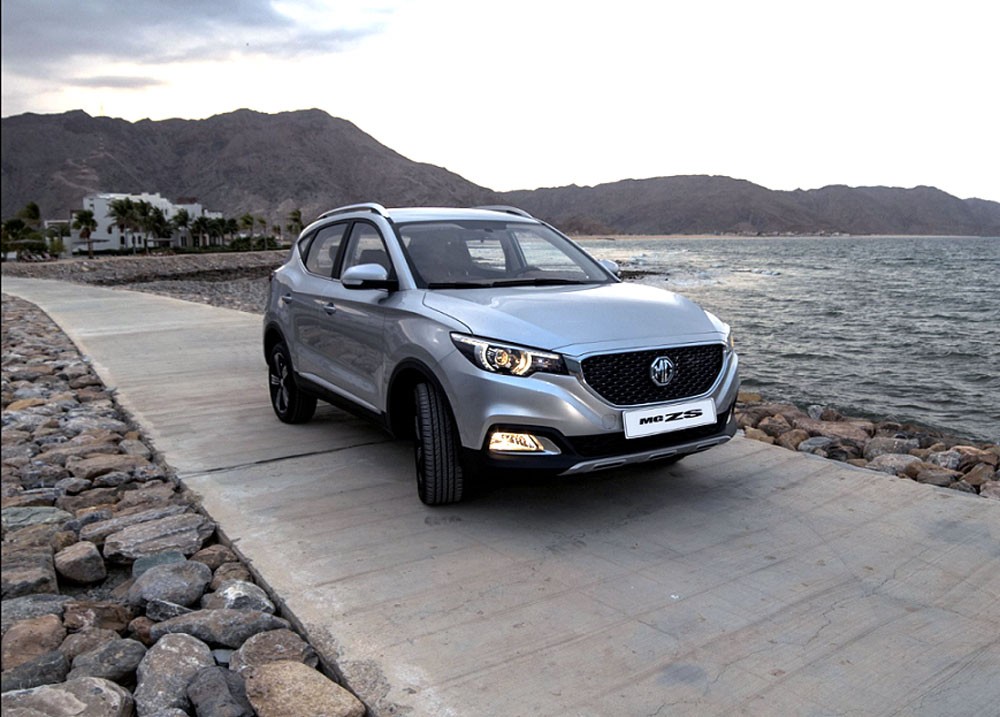 الكروس أوفر MG ZS دخلت صالات البيع في الشرق الأوسط