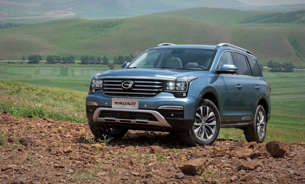 GAC GS8 تحصل على خمس نجوم في إختبار C-NCAP للأمن والسلامة  