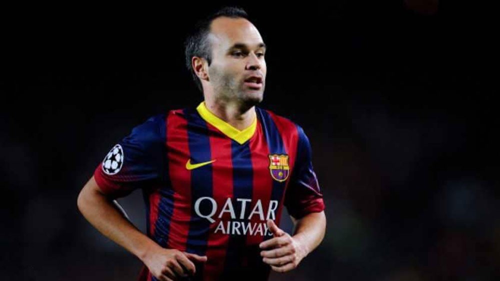 نادي صيني يغري إنييستا بـ35 مليون يورو