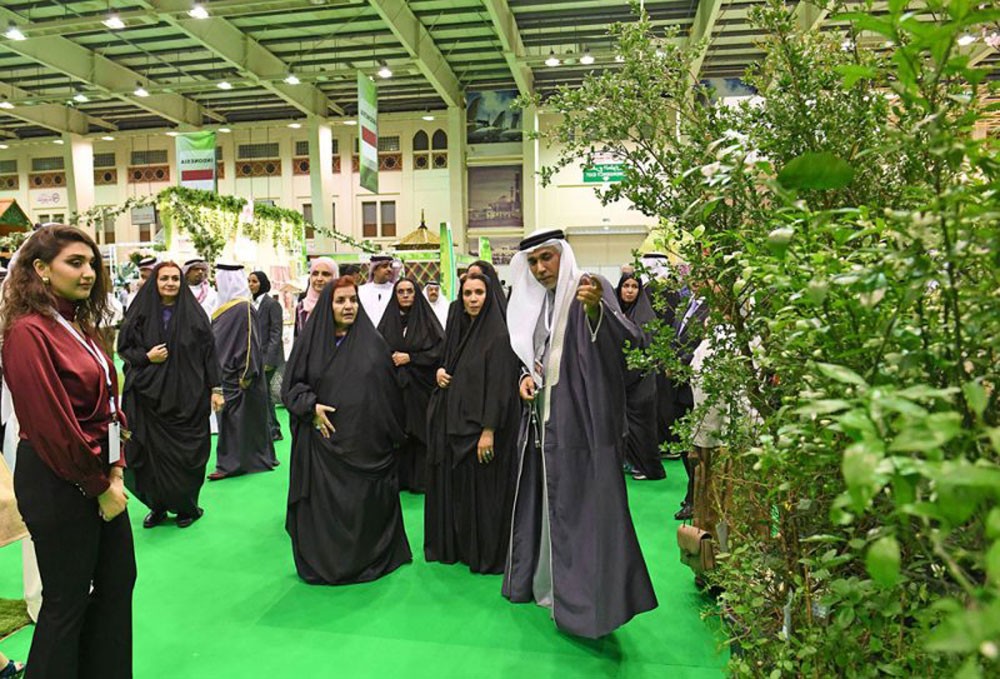 سمو ولي العهد ​يبعث برقية تهنئة الى سمو الأميرة سبيكة بمناسبة نجاح معرض البحرين الدولي للحدائق ​	