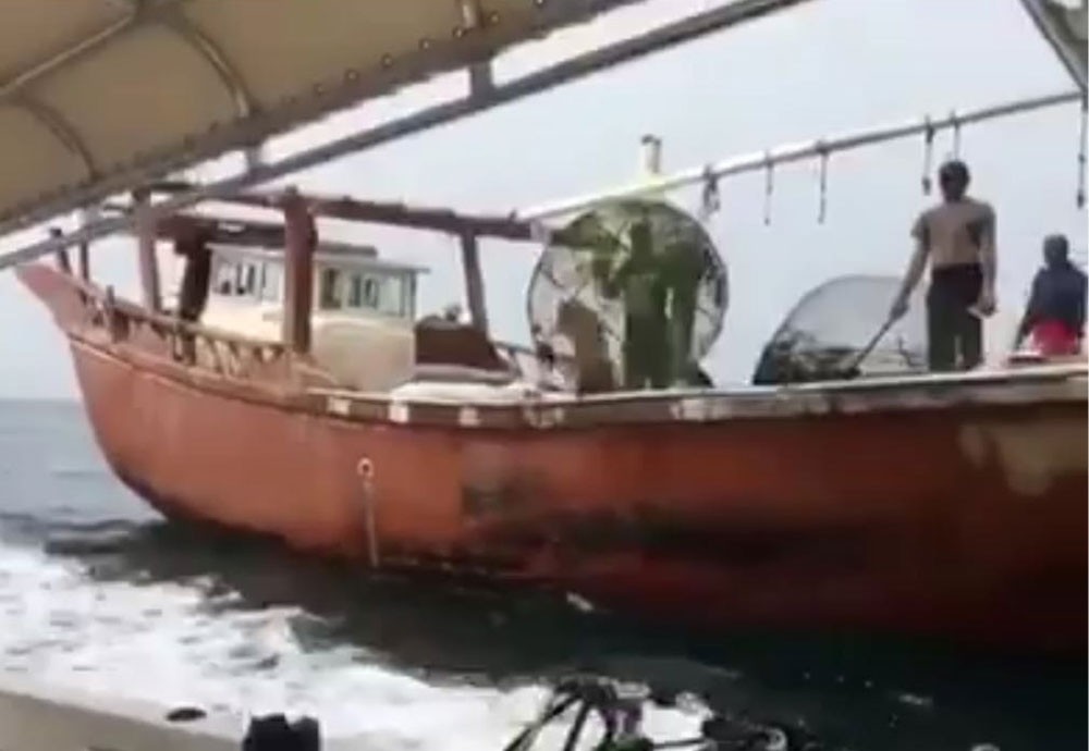 رصد صيادين مخالفين في نجوة بولثامة