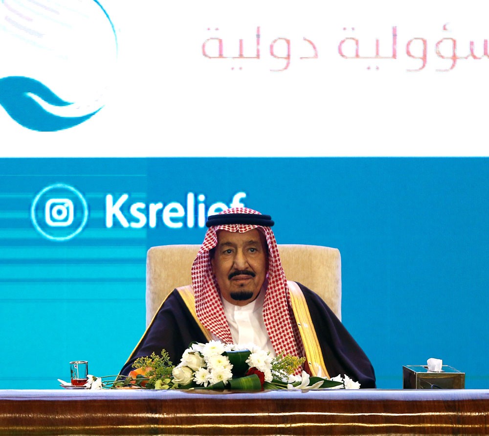 ناصر بن حمد يقدر دعم الملك سلمان للعمل الخيري والإنساني