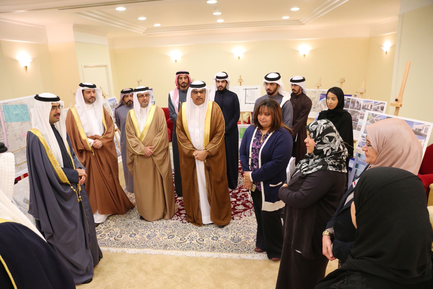 سمو خليفة بن علي: المحافظة اخذت على عاتقها متابعة المشاريع الخدمية