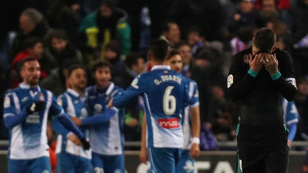 إسبانيول يصعق ريال مدريد بهدف قاتل