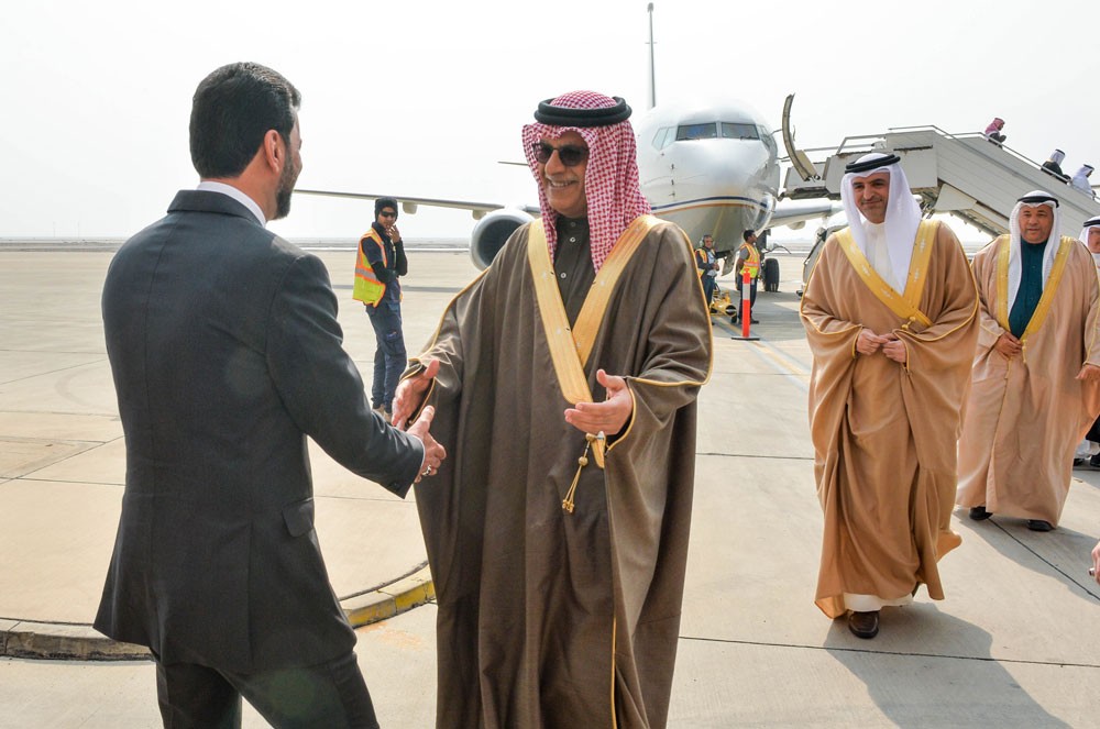 سلمان بن إبراهيم: ماضون في مساندة الحق العراقي باستضافة المباريات الدولية