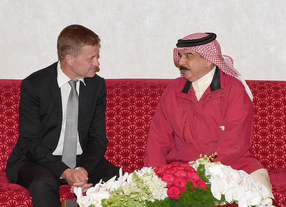 عاهل البلاد المفدى يشيد بعلاقات التعاون الوثيقة بين مملكة البحرين والأمم المتحدة