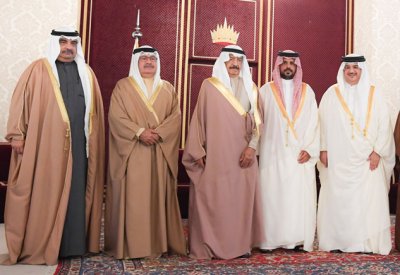 سمو رئيس الوزراء يشرف حفل زواج سمو الشيخ خالد بن علي‎ بن عيسى