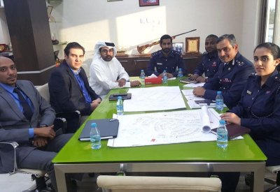 مدير شرطة المحرق يجتمع مع الرئيس التنفيذي لجزر أمواج