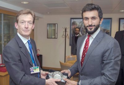 سمو قائد الحرس الملكي يزور وزارة الدفاع البريطانية	