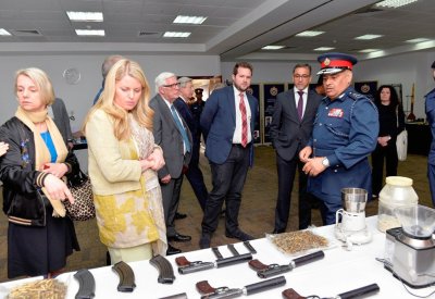 رئيس الأمن العام يعرض على وفد البرلمان الأوروبي الجهود الأمنية للتصدي للأعمال الإرهابية المدعومة من إيران