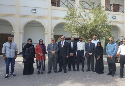 الصلاح يتفقد أعمال المرحلة الأولى من إعادة تأهيل مركز الحرف اليدوية 