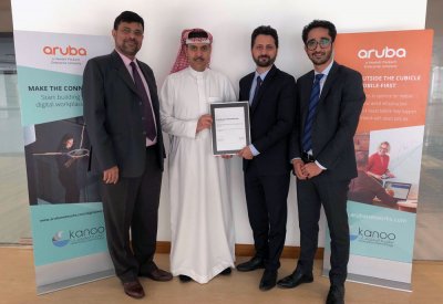 كانو لتقنية المعلومات شريك ذهبي معتمد لشركة Aruba Networks