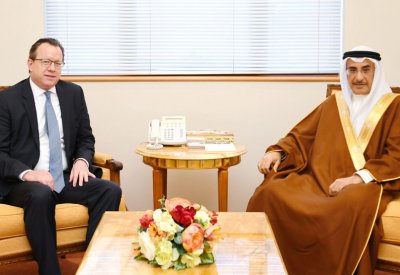 خالد بن عبد الله يستقبل السفير الأمريكي وينوه بالعلاقات التاريخية التي تجمع البلدين