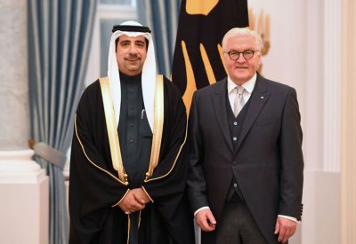 ألمانيا تتسلم أوراق اعتماد سعادة سفير مملكة البحرين في برلين 
