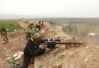 كيلومتر يفصل القوات التركية عن مدخل عفرين