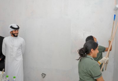 ناصر بن حمد: ريفيا لترميم البيوت القديمة مشروع مبتكر بالعمل الطلابي الخيري