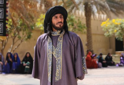 عبد المحسن النمر واسيل عمران في بطولة هارون الرشيد 