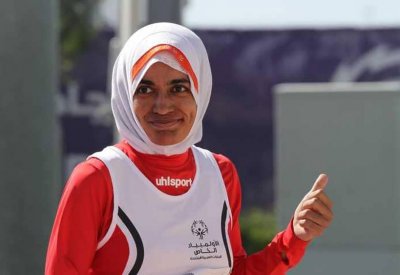 عداءة إماراتية تحرز ذهبية سباق 100 متر بالأولمبياد الخاص