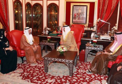 الملك يستقبل سفير الإمارات بمناسبة انتهاء مهام عمله