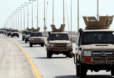 مجموعة القتال تغادر البلاد متجهة إلى التمرين العسكري المشترك درع الخليج -1