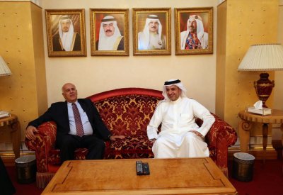 الجودر يستقبل الرجوب ويشيد بالتعاون البحريني الفلسطيني في المجال الشبابي والرياضي