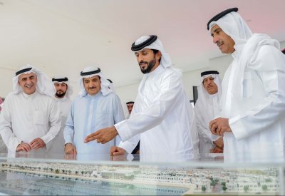 سمو الشيخ ناصر يدشن مشروع "دانات اللوزي"