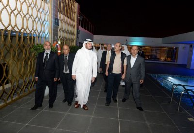 الشيخ خالد بن حمود يفتتح فندق "ذا غروف" رسمياً في أمواج	
