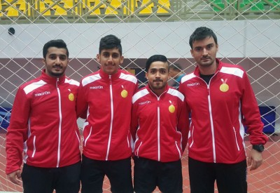 فضيتان وبرونزية لمنتخبات الطاولة في غرب آسيا
