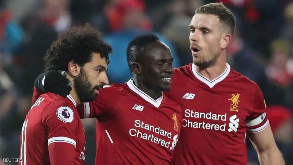 ليفربول يقتنص الوصافة بقدمي صلاح وماني