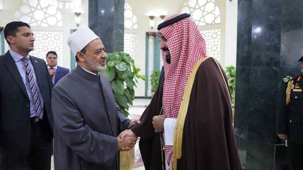 السيسي وولي العهد السعودي يفتتحان "ترميم الأزهر"