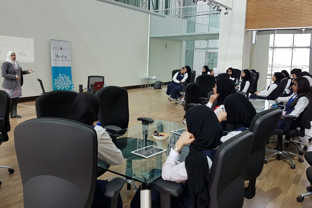 وزارة الصناعة تنظم ورش عمل تدريبية لطلبة المرحلة الثانوية