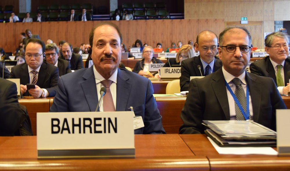 حميدان يترأس وفد مملكة البحرين في اجتماعات مجلس إدارة منظمة العمل الدولية بجنيف