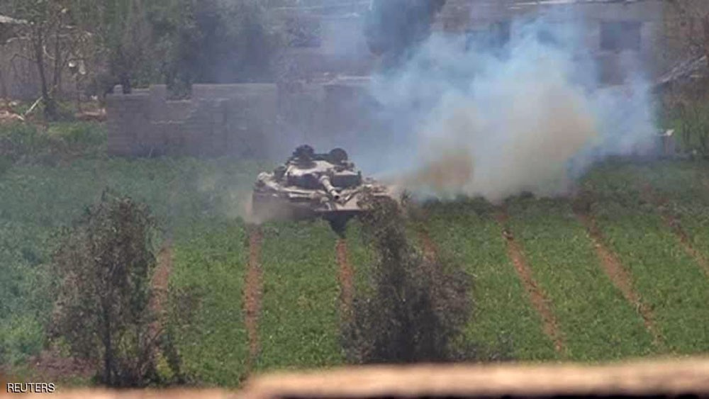 الجيش السوري يدخل بلدة رئيسية في الغوطة الشرقية
